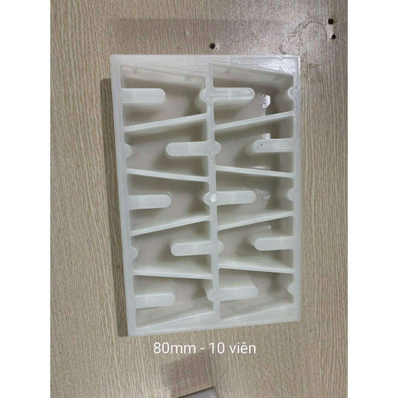 🌻⭐ 🌻⭐Khuôn đúc con kê bê tông, khuôn đúc cục kê bê tông H8, kích thước 80mm