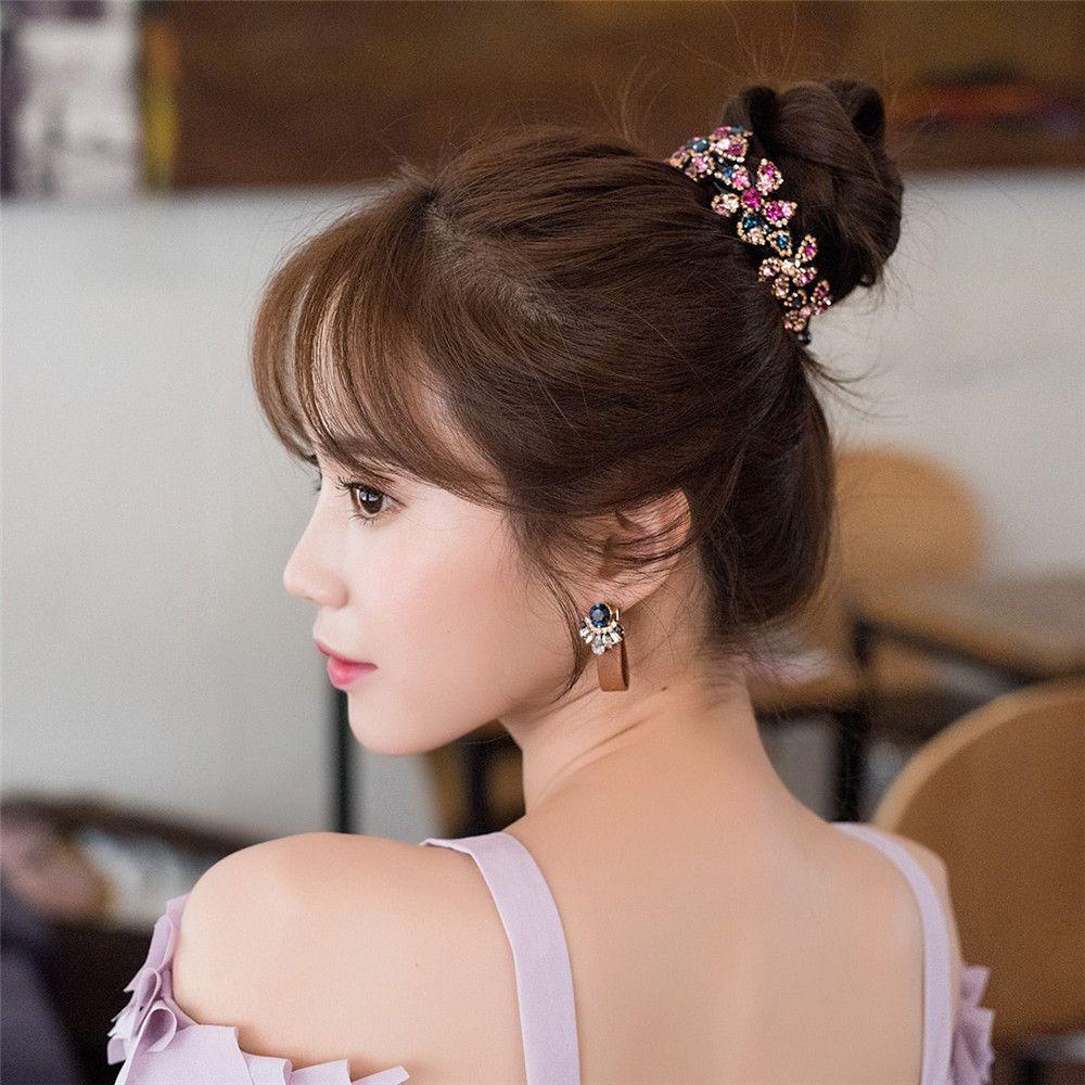 Kẹp Tóc Càng Cua Đính Hoa