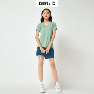 Áo Thun Cổ Tim Nữ Couple TX WTS 2060