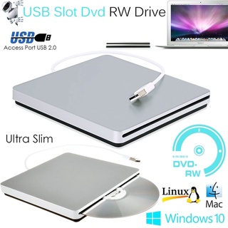 Ổ đĩa quang ghi đọc DVD CD RW Slot in USB 2.0