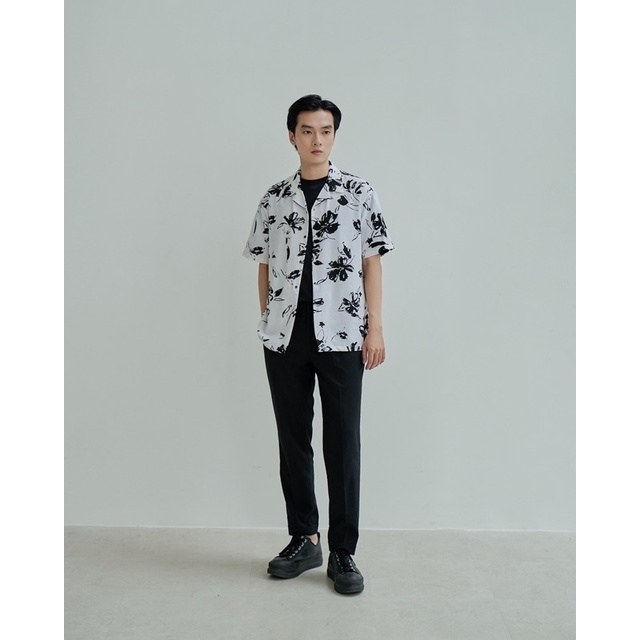 Áo sơmi hoạ tiết nam