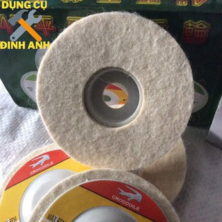Nỉ trắng đánh bóng inox