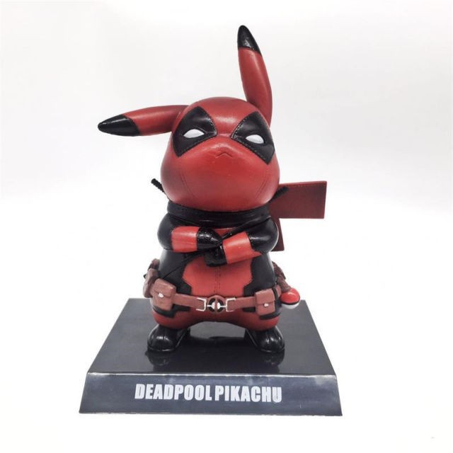 (CÓ SẴN) Mô Hình Deadpool Pikachu Cao 15cm