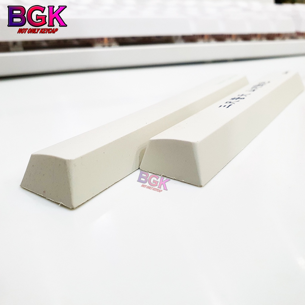 Keycap Lẻ 1 Nút Space Bar Cherry PBT 6.25U Nhiều Màu Trắng Xám Chất Liệu PBT Dày nút bàn phím cơ