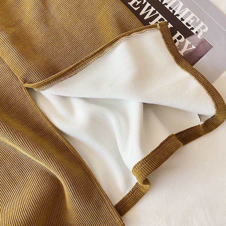 Chân váy dài lưng cao xẻ tà thời trang thu đông mới