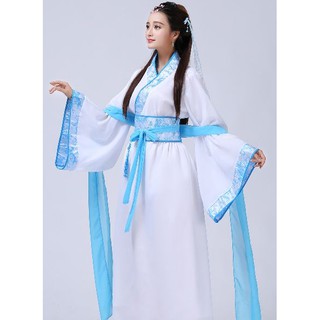 (Có Sẵn) Trang Phục Hằng Nga Chú Cuội - Hán Phục hóa trang Chú Cuội Chị Hằng nhân dịp trung thu