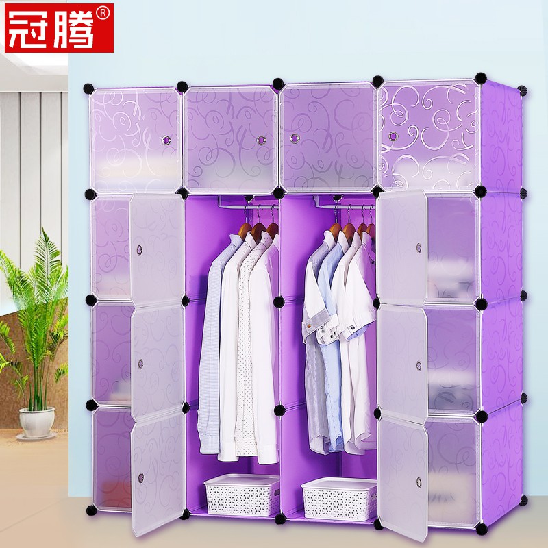 TỦ 16 NGĂN SIZE LỚN TÍM NHẠT CỬA TRONG