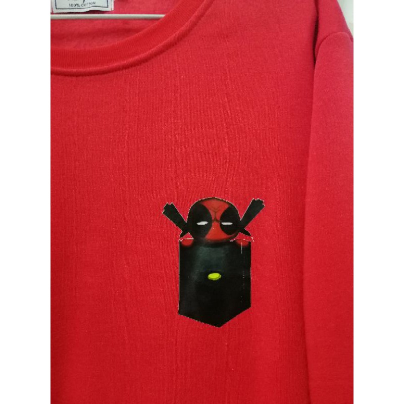 (Kèm video+ảnh thật) Áo nỉ DEADPOOL siêu hot nam nữ | BigBuy360 - bigbuy360.vn