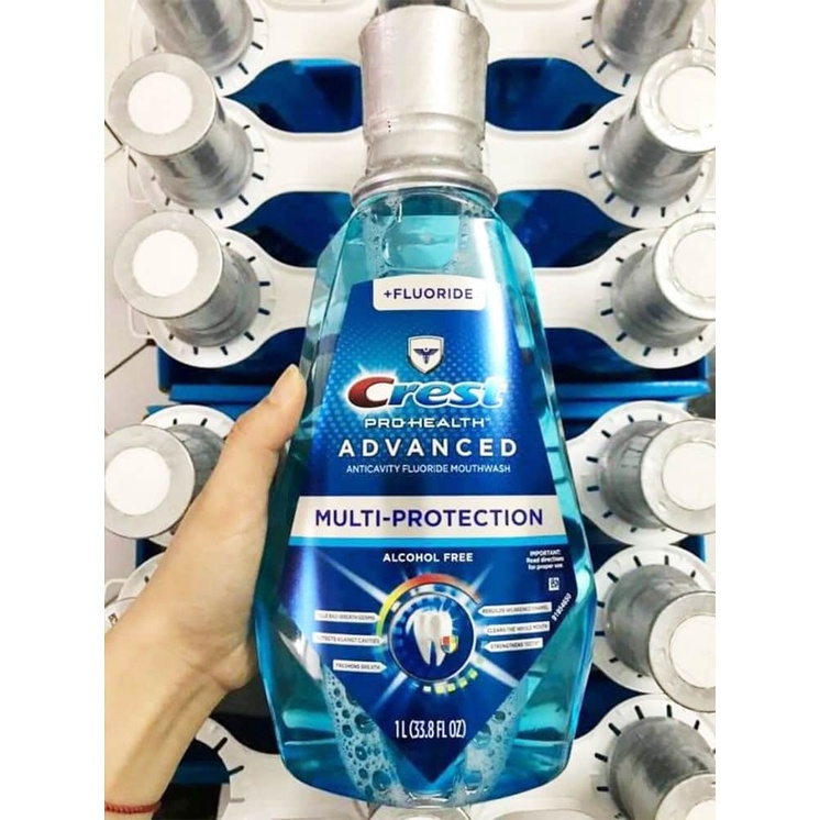 [Crest] Nước Súc Miệng Crest Pro Health Advance - 1000ml