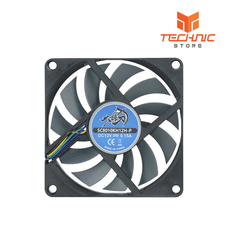 Quạt tản nhiệt Scythe KAZE-HACHI 80mm