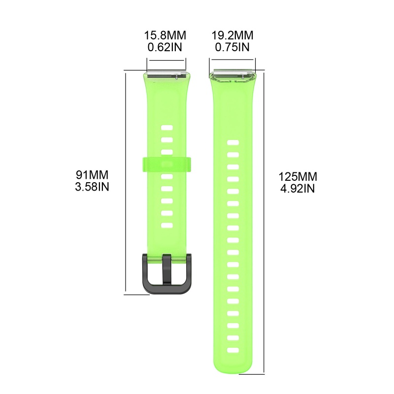 Dây Đeo Silicon Chống Mồ Hôi Cho Đồng Hồ Thông Minh Band 7
