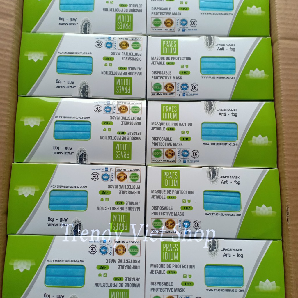 [Hộp 50 chiếc] Khẩu trang Y tế 4 lớp kháng khuẩn Việt Hàn, Hàng VNXK | BigBuy360 - bigbuy360.vn