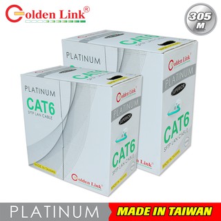 Cáp mạng Golden Link SFTP Cat6 Platinum 305m màu xa thumbnail
