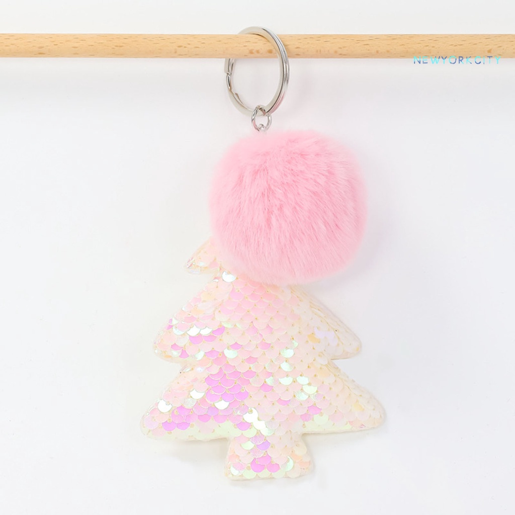 Móc Khóa Kim Sa Màu Sắc Tươi Sáng Phong Cách Giáng Sinh