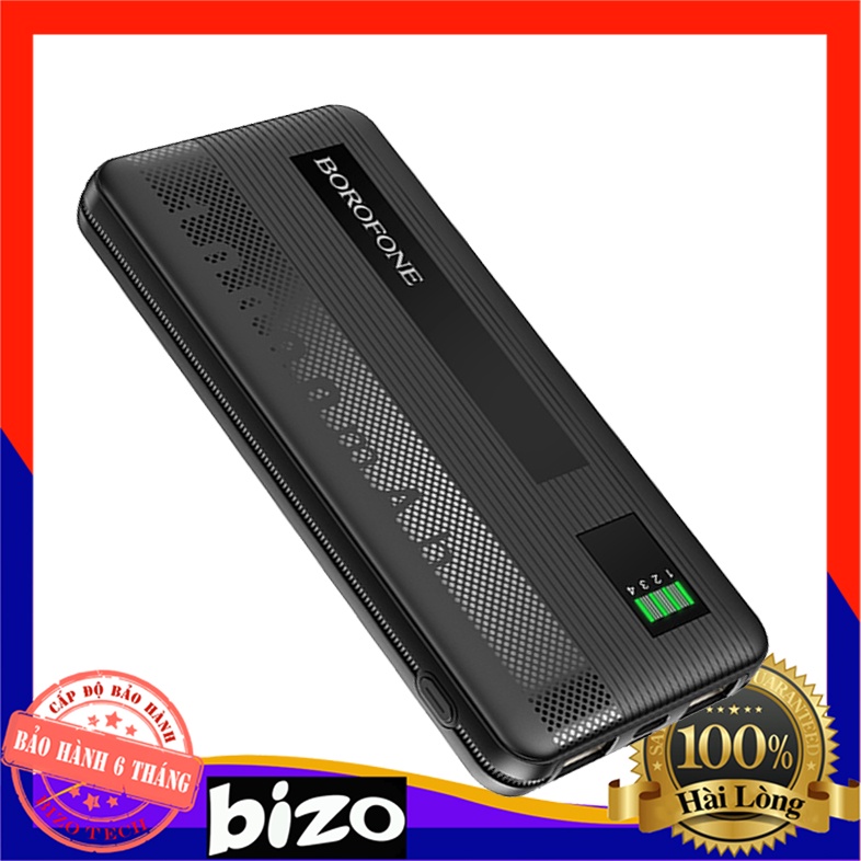 XINH-SANG-SỊN Pin sạc dự phòng 10000mah BOROFONE BT32 Chính Hãng