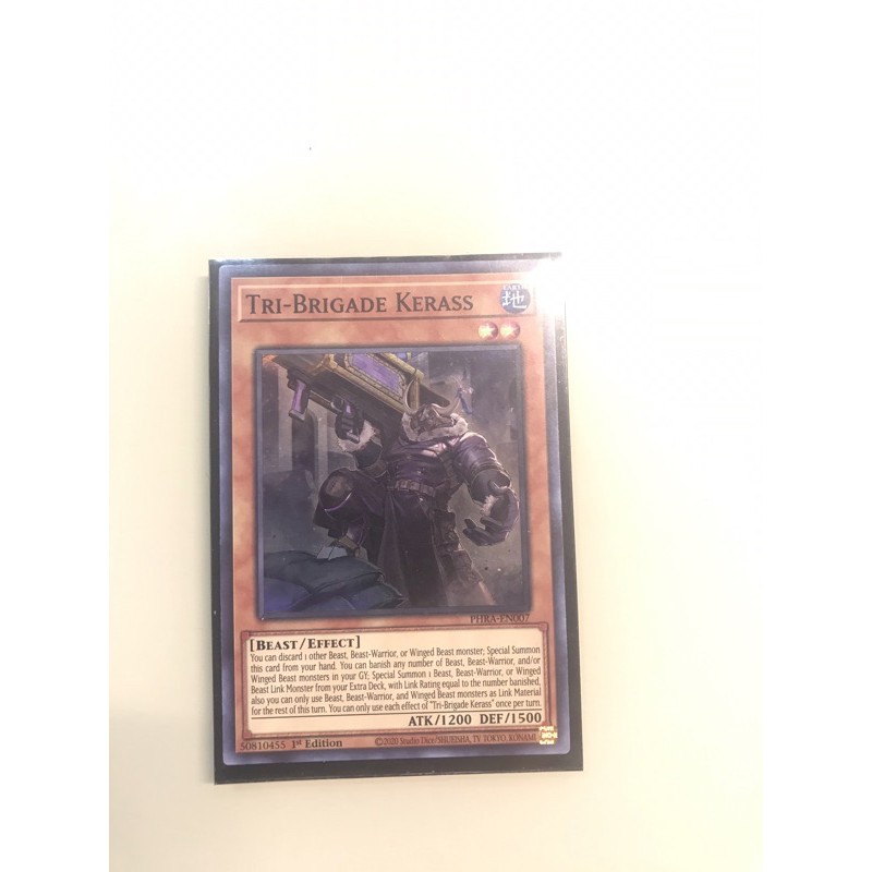Thẻ bài yugioh Tri-Brigade kerass phra en007