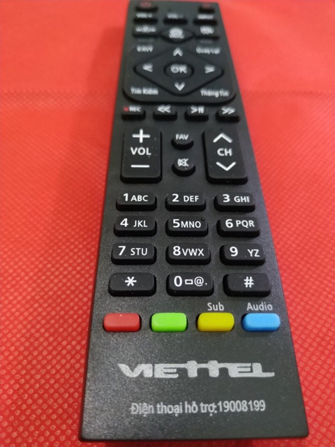 REMOTE ĐIỀU KHIỂN ĐẦU THU VIETTEL