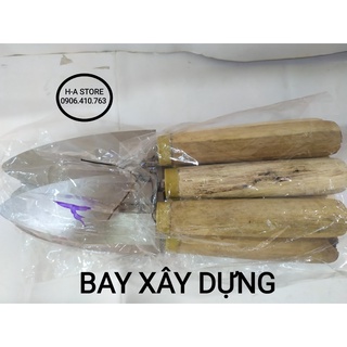 Bay thợ hồ / Bay xây dựng cán gỗ nhỏ / lớn