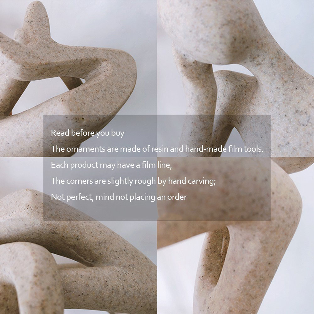 Tượng Điêu Khắc Để Bàn Trang Trí Phong Cách Bắc Âu