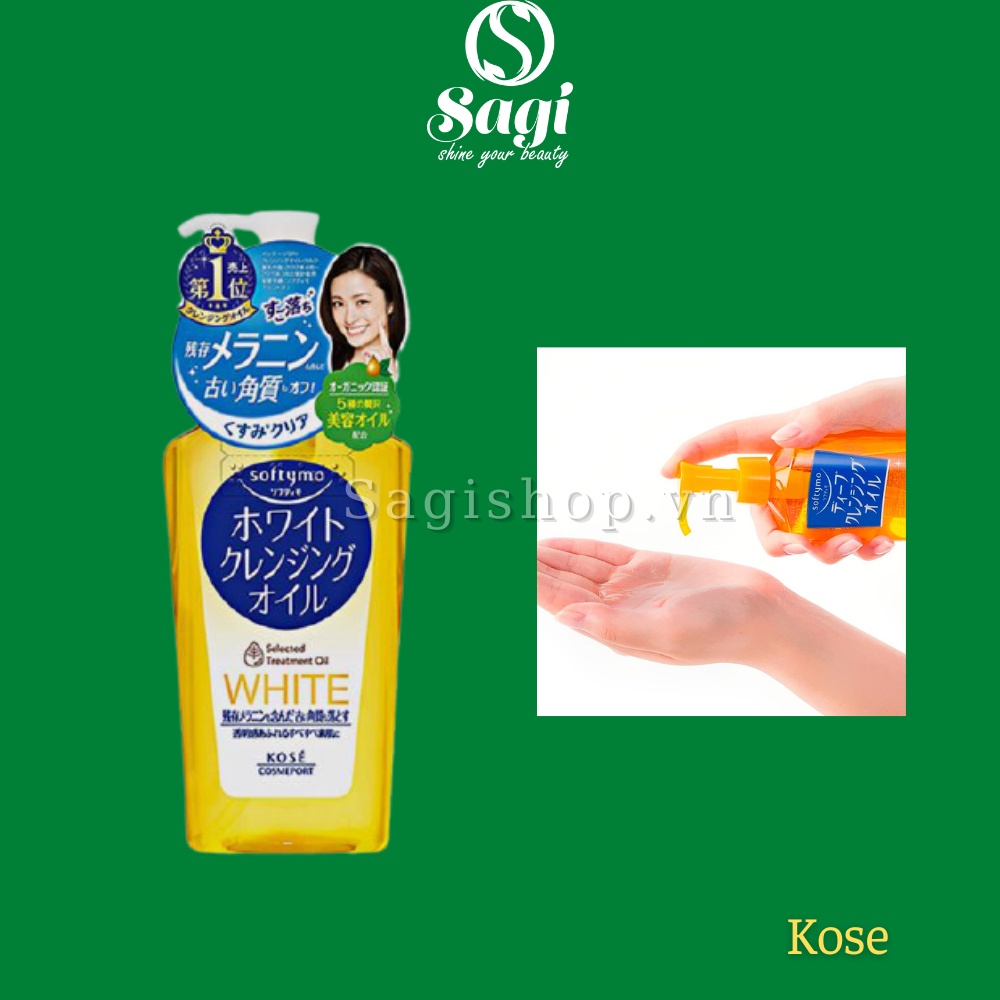 Dầu Tẩy Trang Kose White Cleansing Oil 230ml