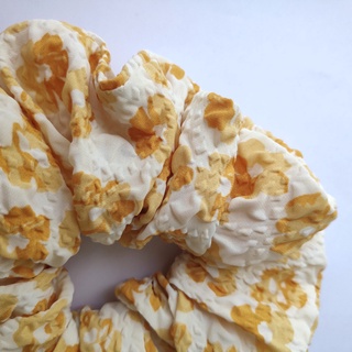 Cột tóc vải hoa, scrunchie handmade Naha