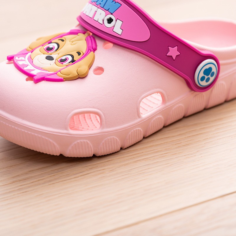 Dép bé trai họa tiết chú chó phim hoạt hình Biệt đội chó cứu hộ Paw Patrol dễ thương nhiều màu sắc