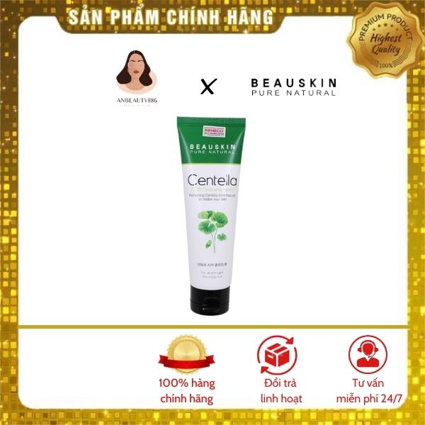 Sữa rửa mặt Beauskin Centella Cica Cleansing Foam sạch sâu, kiềm dầu 120ml