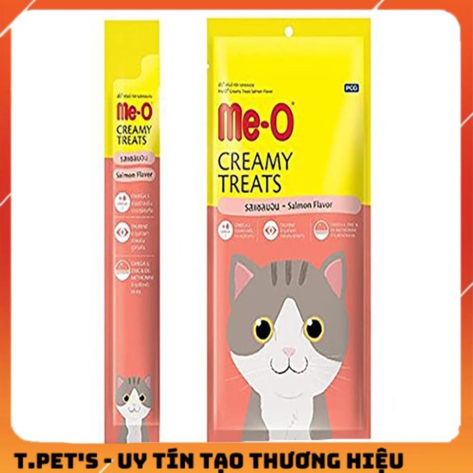 CREAMY TREAT (1 thanh 15gr) BÁNH THƯỞNG DẠNG KEM ME-O Pate súp thưởng cho mèo vâng lời