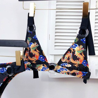 Bikini In Hình Rồng Có Mút Nâng Ngực