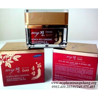 KEM DƯỠNG DA HỒNG SÂM MY GOLD (NGÀY- ĐÊM- TỔNG HỢP)