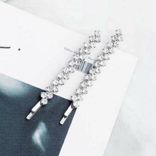 Set 2 kẹp tóc đính đá lấp lánh