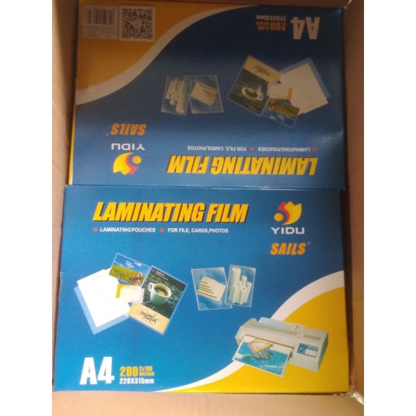 Nhựa ép plastic yidu a4-100 mic (100 tờ/ xấp)