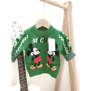 Áo Len mickey cho Bé chất mềm, đẹp, ấm (9-17kg)