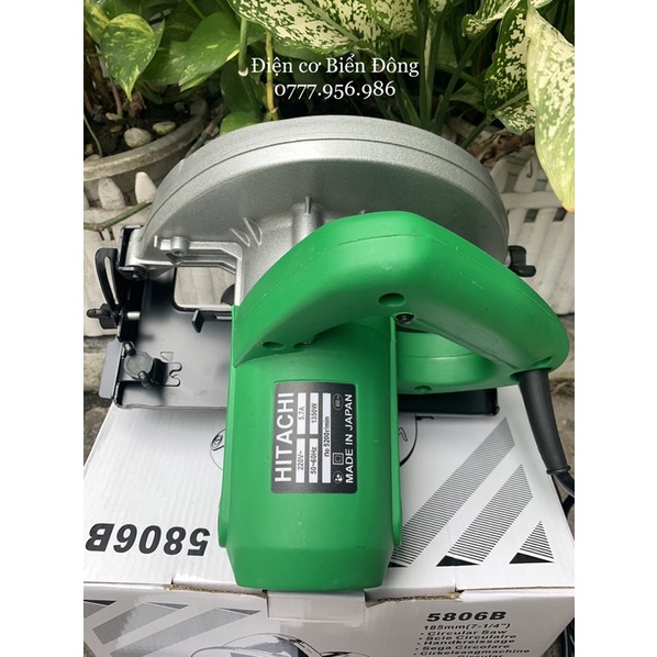 Máy cưa gỗ 🎁 FREESHIP 🎁 Máy cưa dĩa HITACHI 5806B-185mmvới công suất 1350W mạnh mẽ
