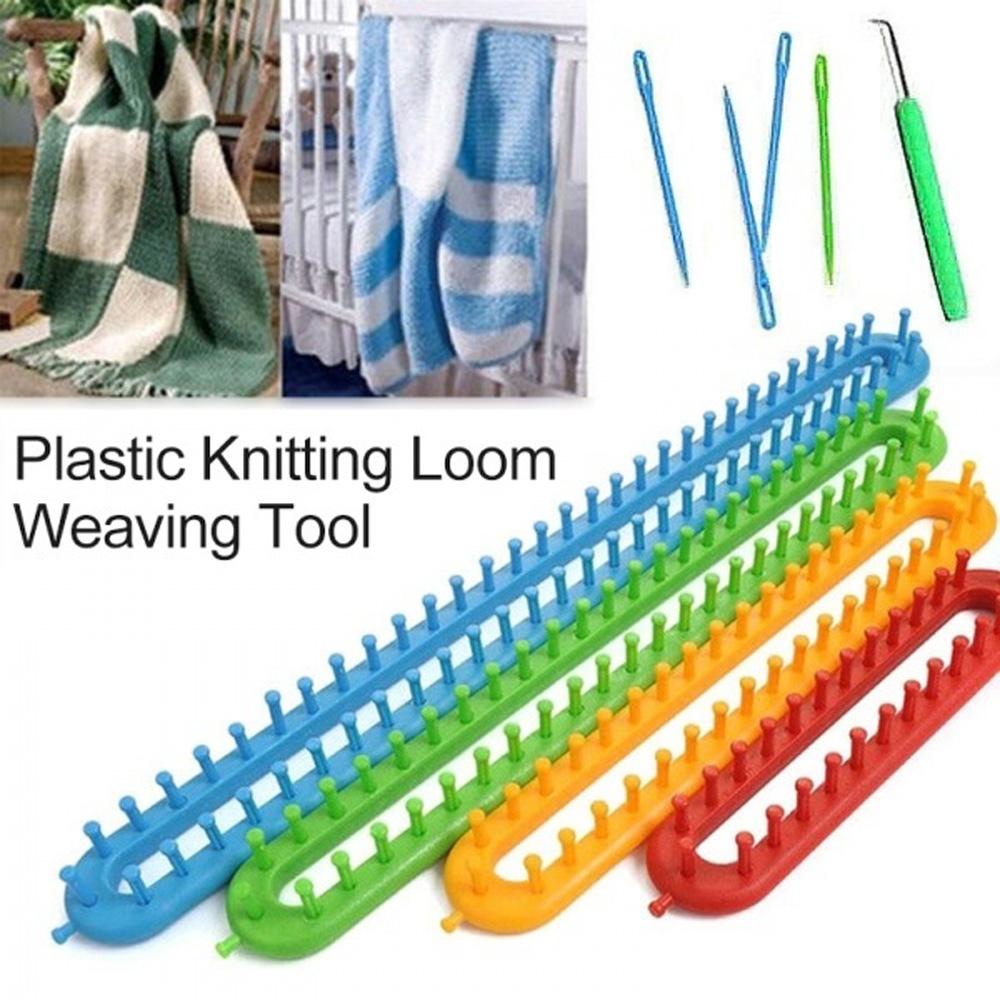 LILYES Bộ Dụng Cụ Đan Móc Len Bằng Nhựa
