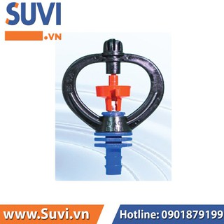Béc Tưới Cây Thân Xoay 2 Tia Đuôi 10 Ly BB-906-Đ 10 Bịch 10 Cái