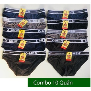 Bộ 10 Quần Lót Nam Xmen TXMEN Giao Màu Ngẫu Nhiên