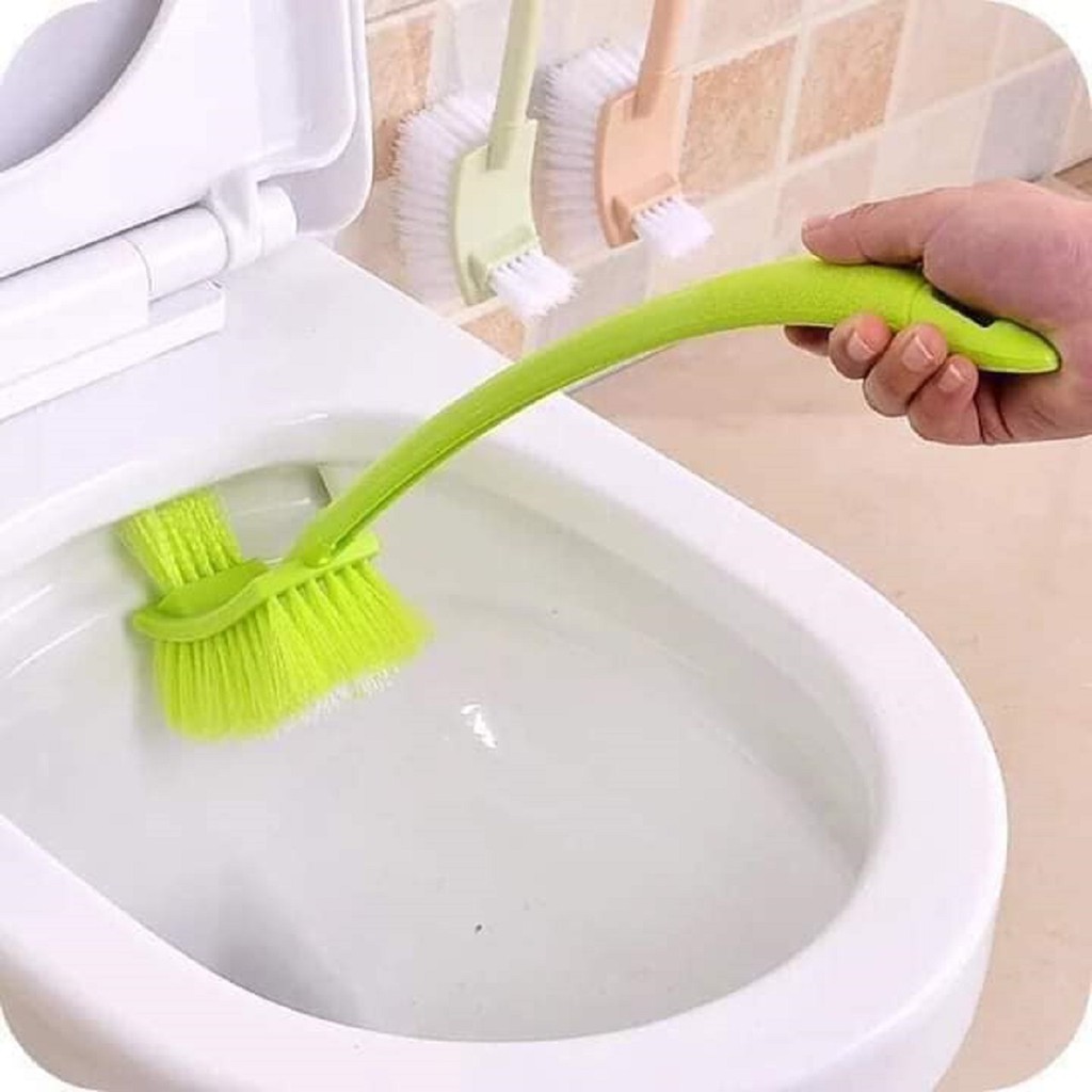 Chổi Cọ Toilet, Nhà Vệ Sinh 2 Đầu Tiện Dụng