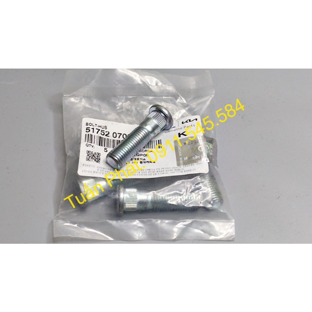 Bu Lông Tắc Kê Xe Kia và Hyundai10 Kia Monring Santafe Accent K3 Cerato, Rio Sorento