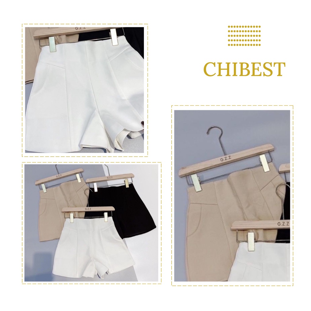 Quần short nữ TM khóa sau form siêu siêu đẹp CHIBEST YQB27
