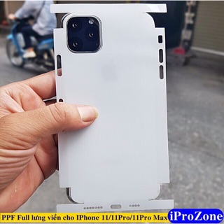 [Sỉ=Lẻ] Dán ppf Dẻo Full lưng viền iphone 11 Pro,11 Pro Max,11