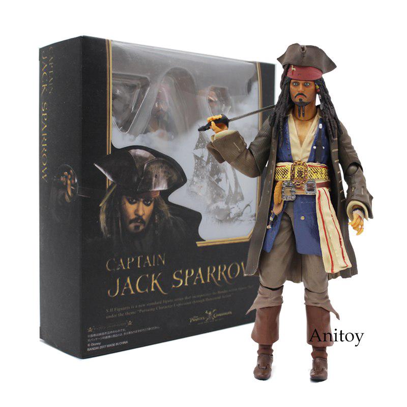 Mô hình nhân vật thuyền trưởng jack phim cướp biển vùng caribbean