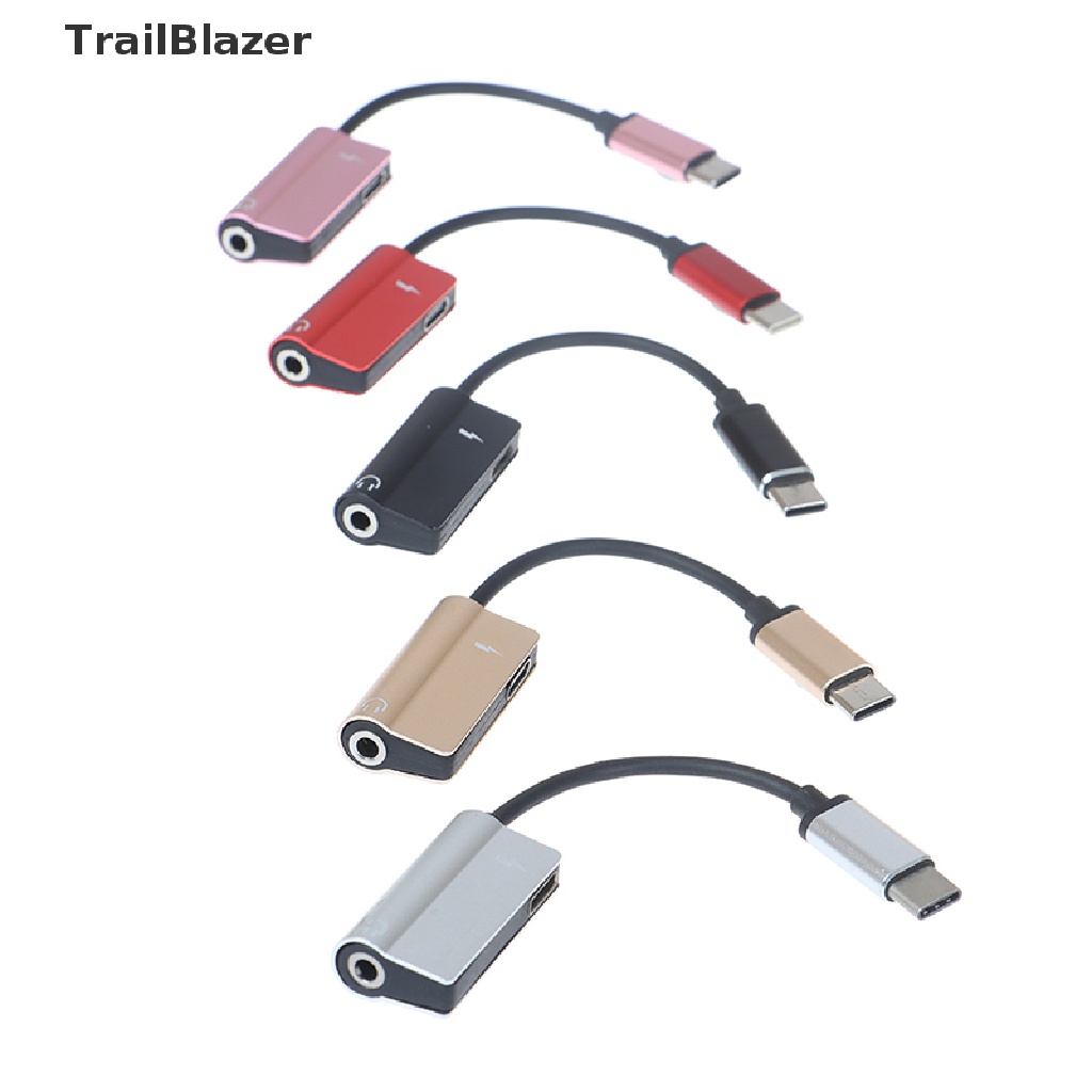Cáp Chuyển Đổi Âm Thanh USB Type C Sang 3.5mm 2 Trong 1