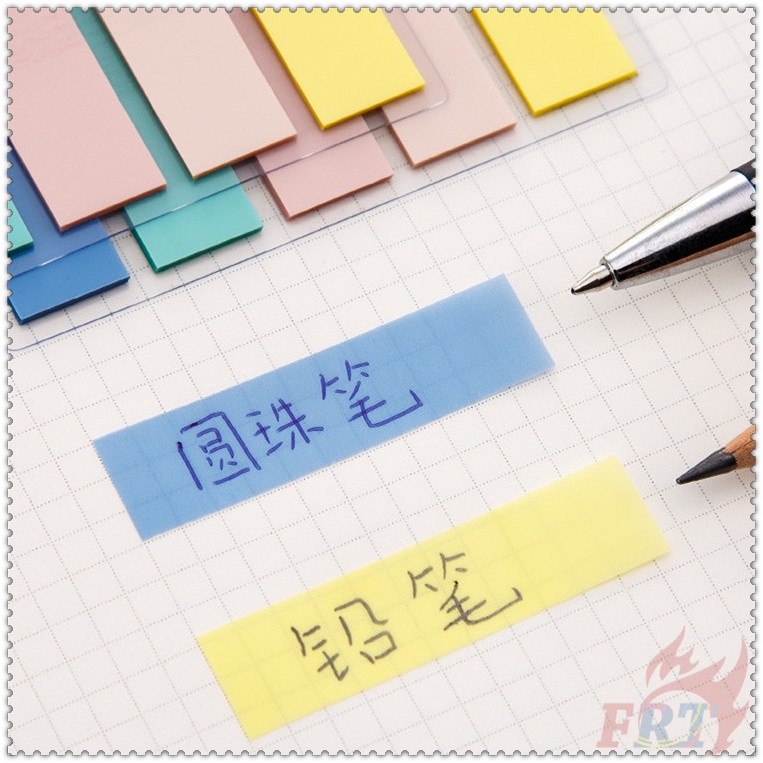 100 Tờ ✿ Ghi Chú Dính Chỉ Số 5 Màu ✿ Tập Giấy Ghi Chú Tự Dính Tiện Dụng Cho Trường Học / Văn Phòng