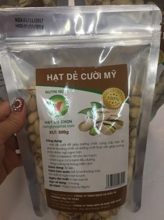 Hạt dẻ cười Mỹ gói 500gr