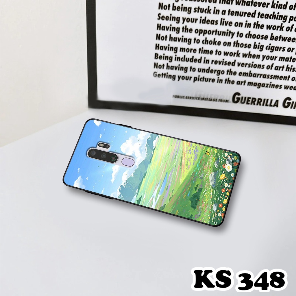 Ốp lưng Oppo A9 2020 - Oppo A5 2020 - Ốp in hình Cánh đồng hoa - Chất liệu TPU siêu bền