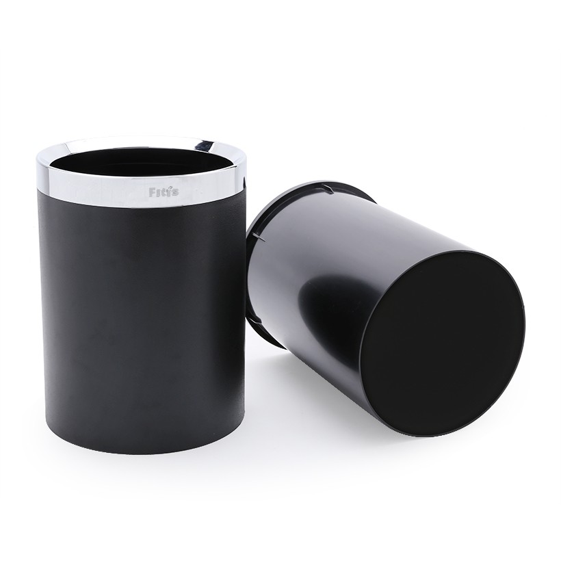 Thùng Rác Fitis 2 Lớp Vành Xi Inox