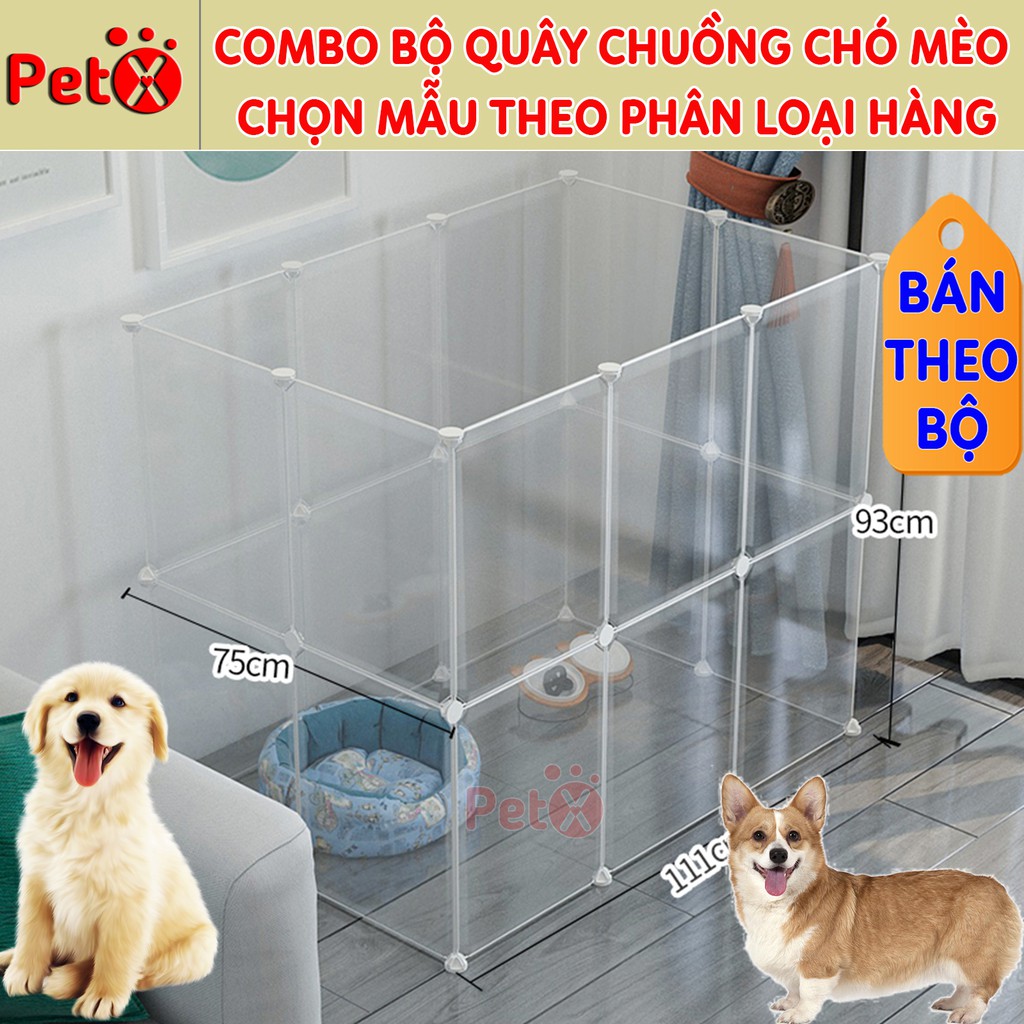 Quây chuồng chó mèo lắp ghép nuôi thú cưng sơn tĩnh điện giá rẻ-15