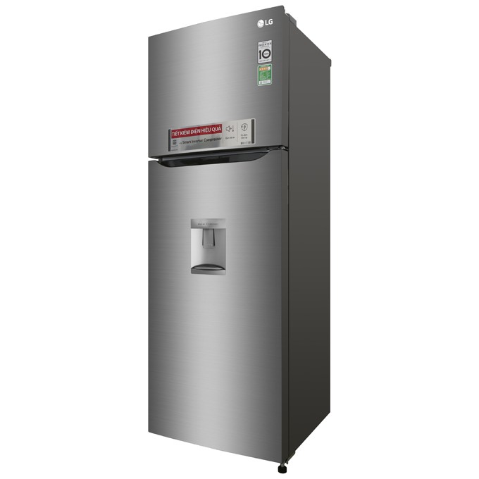 [Mã ELMS5TR giảm 5% đơn 5TR] D315S - Tủ lạnh LG Inverter 315 lít GN-D315S