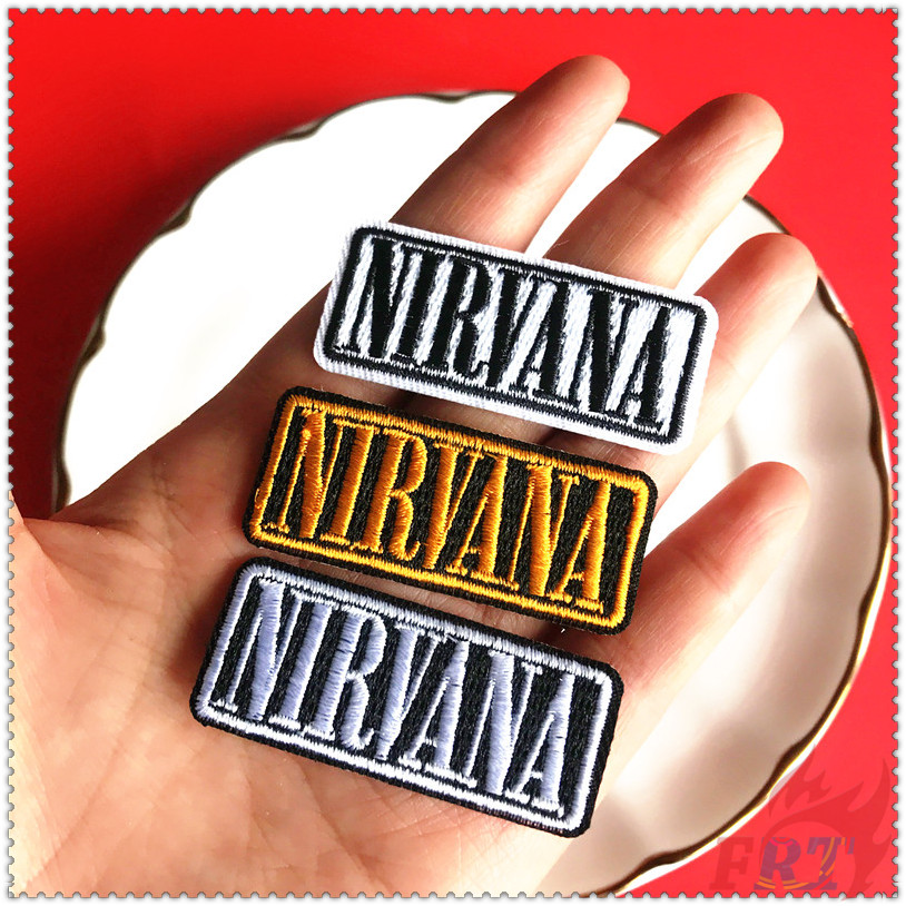 Sticker Ủi Thêu Hình Rock And Roll Narvana